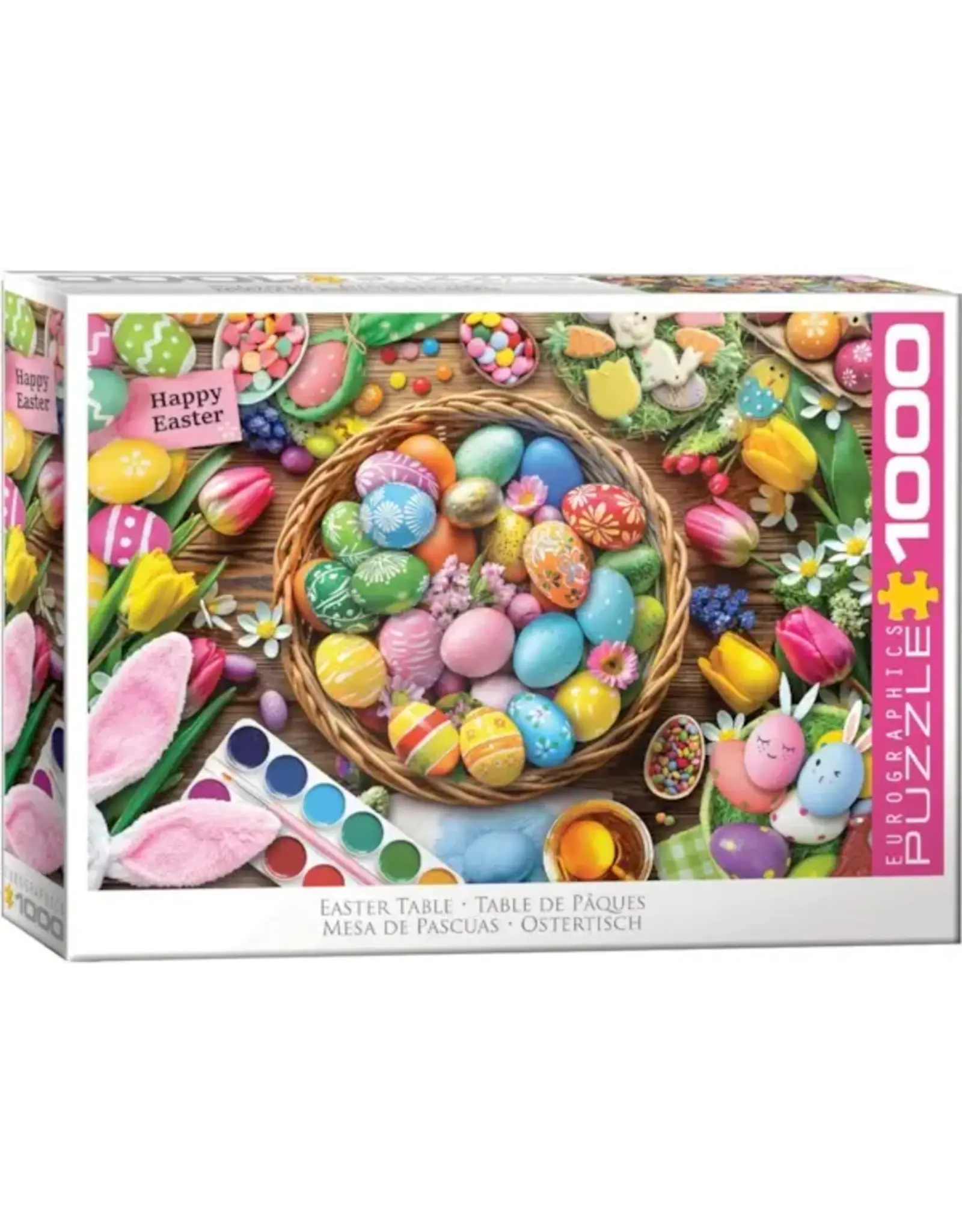 Eurographics Easter Table 1000pc
