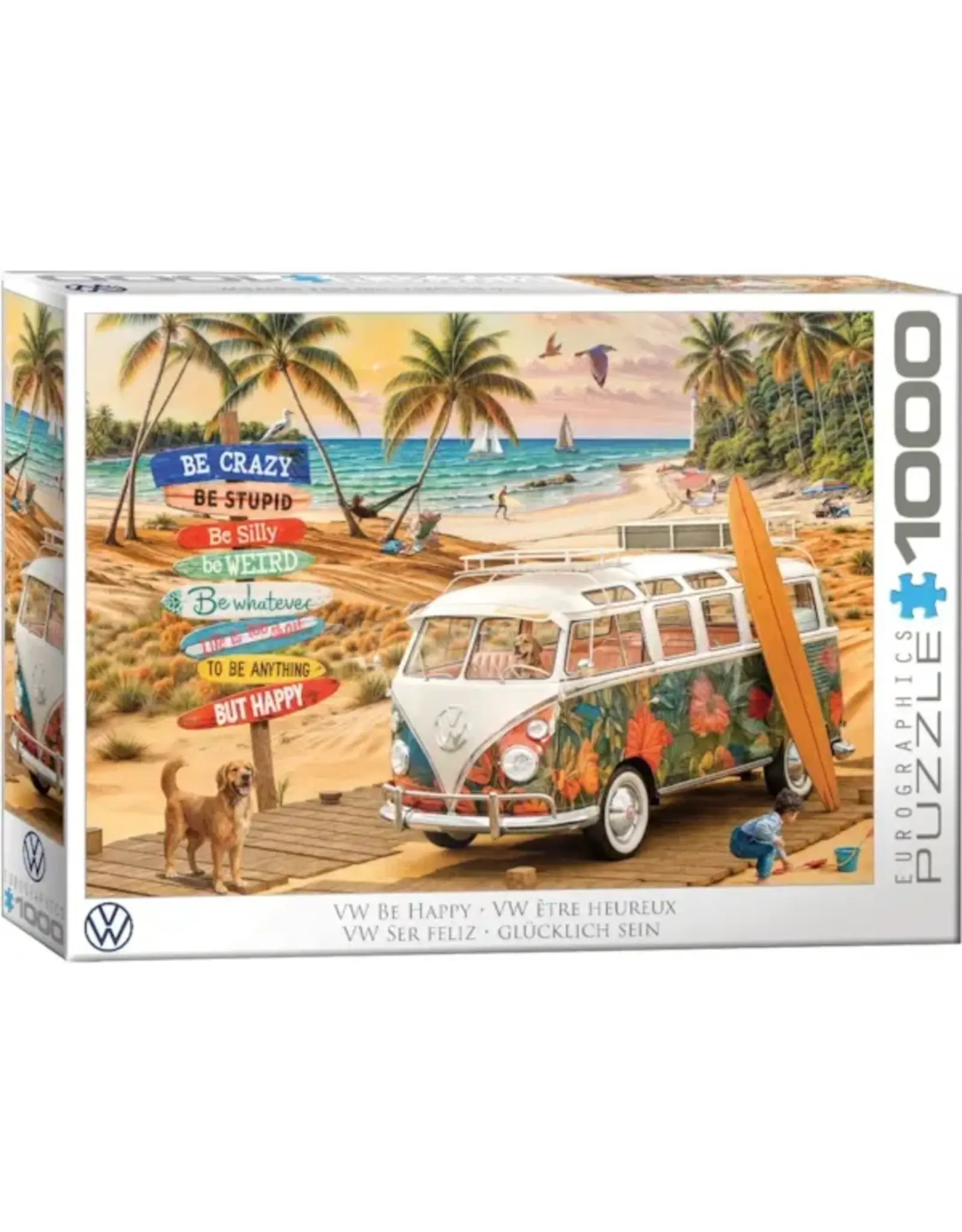 Eurographics VW Be Happy 1000pc