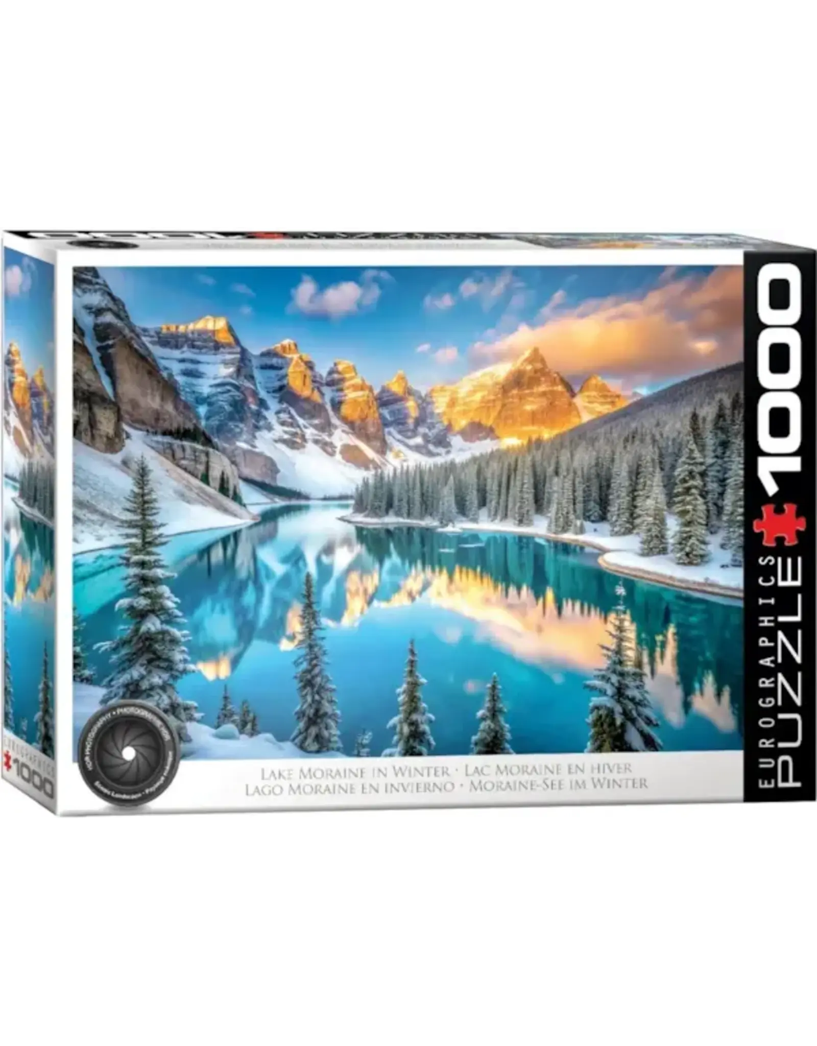 Eurographics Lake Moraine in Winter 1000pc