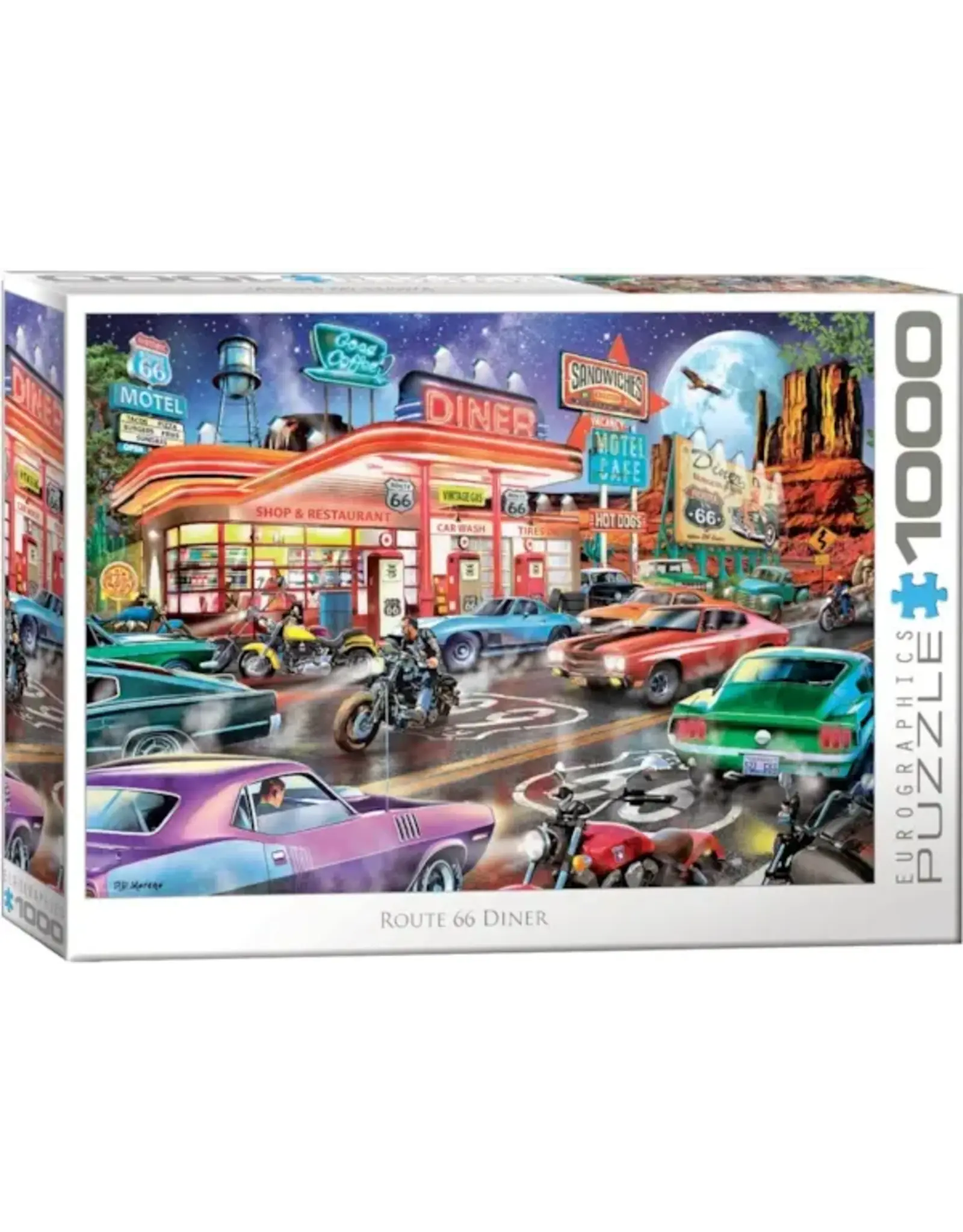 Eurographics Route 66 Diner 1000pc
