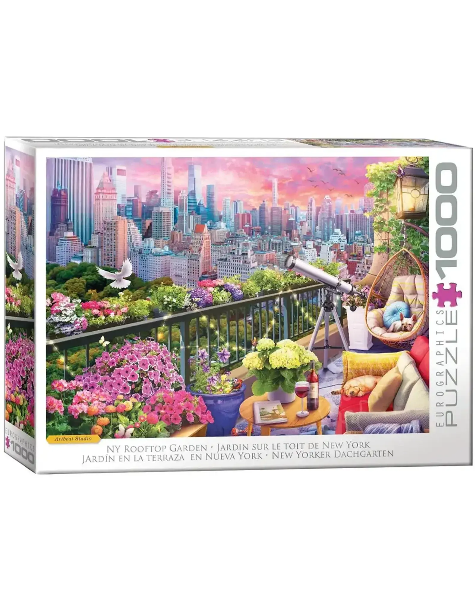 Eurographics NY Rooftop Garden 1000pc