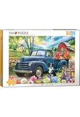 Eurographics Connecting Pieces - Flower Farm 104pc