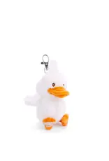 Bukowski Bears Quack Bag Charm - White