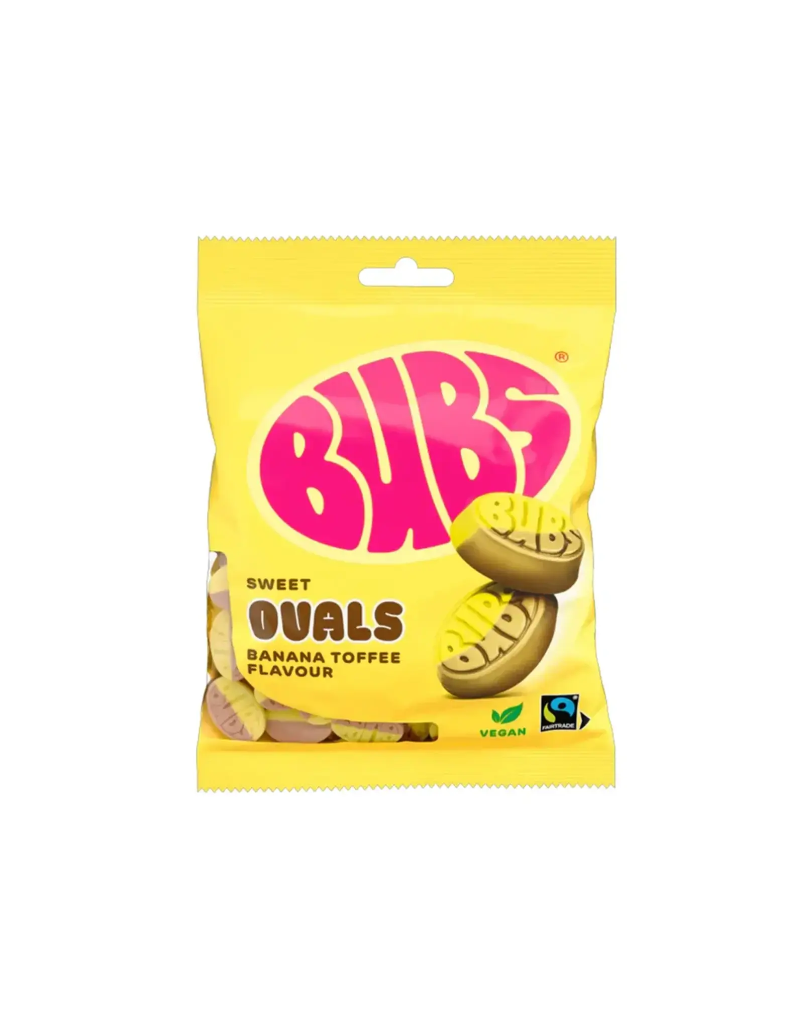 Bubs Sweet Ovals Banana Toffee Vegan