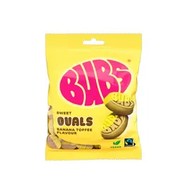 Bubs Sweet Ovals Banana Toffee Vegan