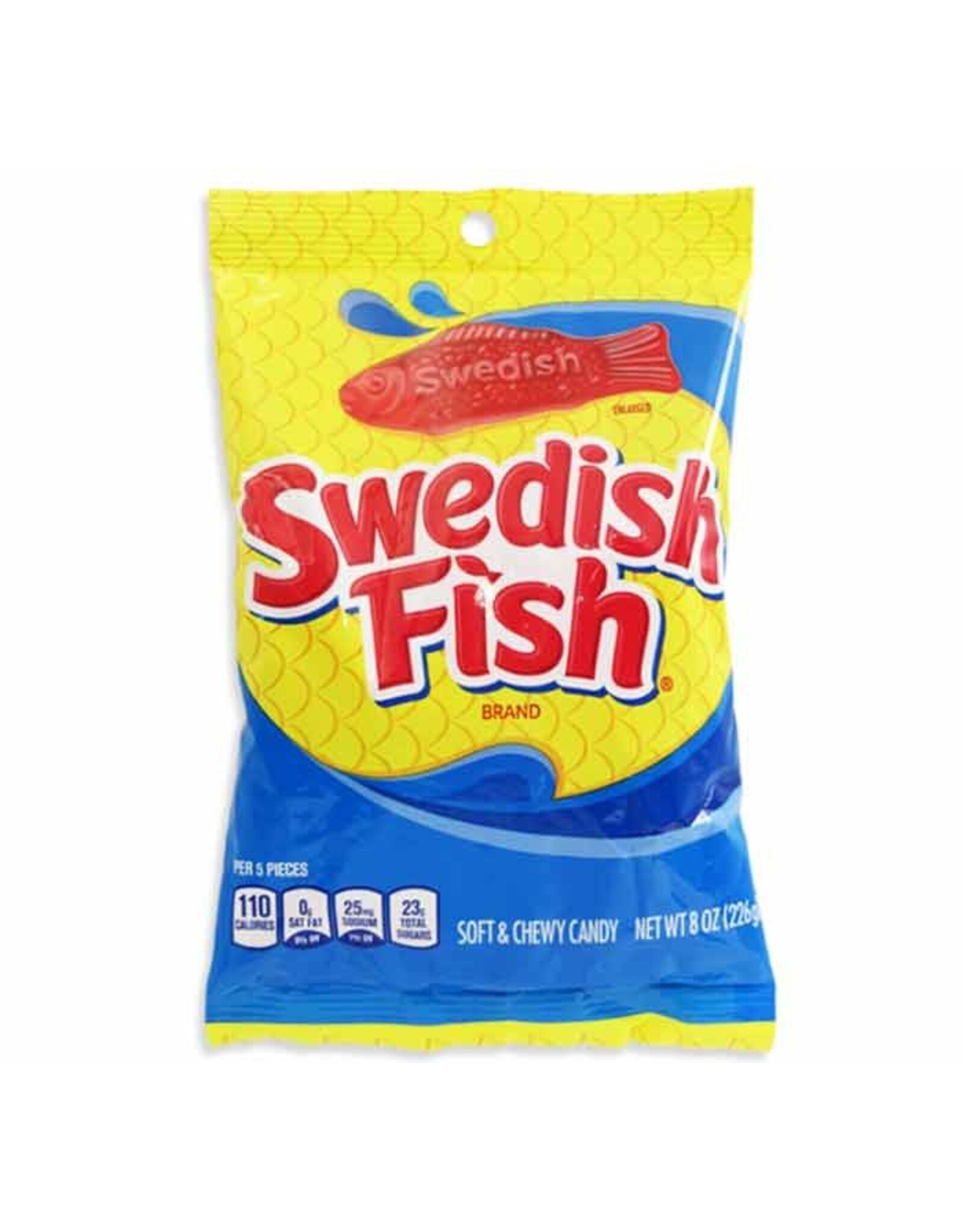 Swedish Fish Red Peg Bag 8oz