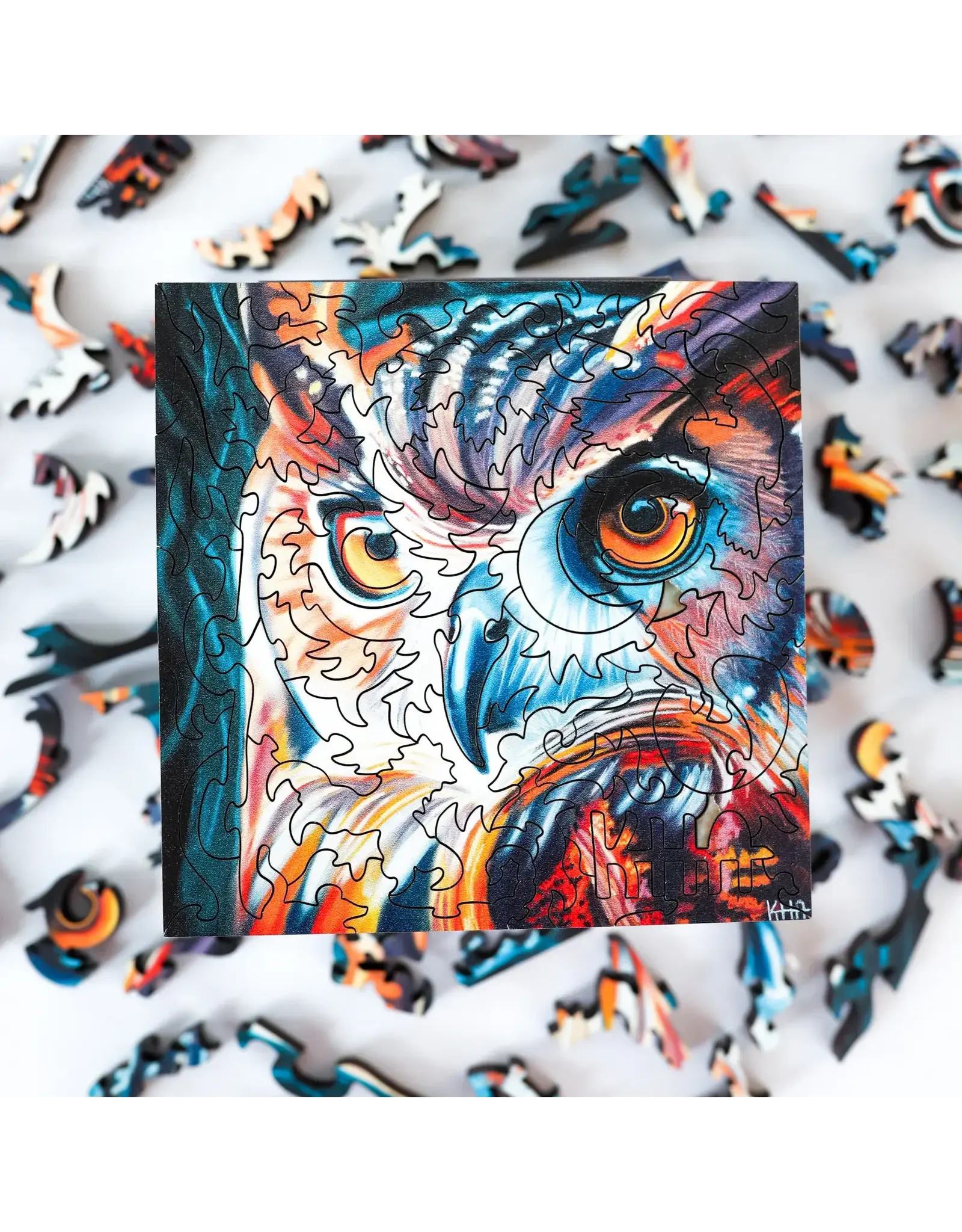 StumpCraft Woodland Watcher by Kourtney Hope 60pc Mini Puzzle