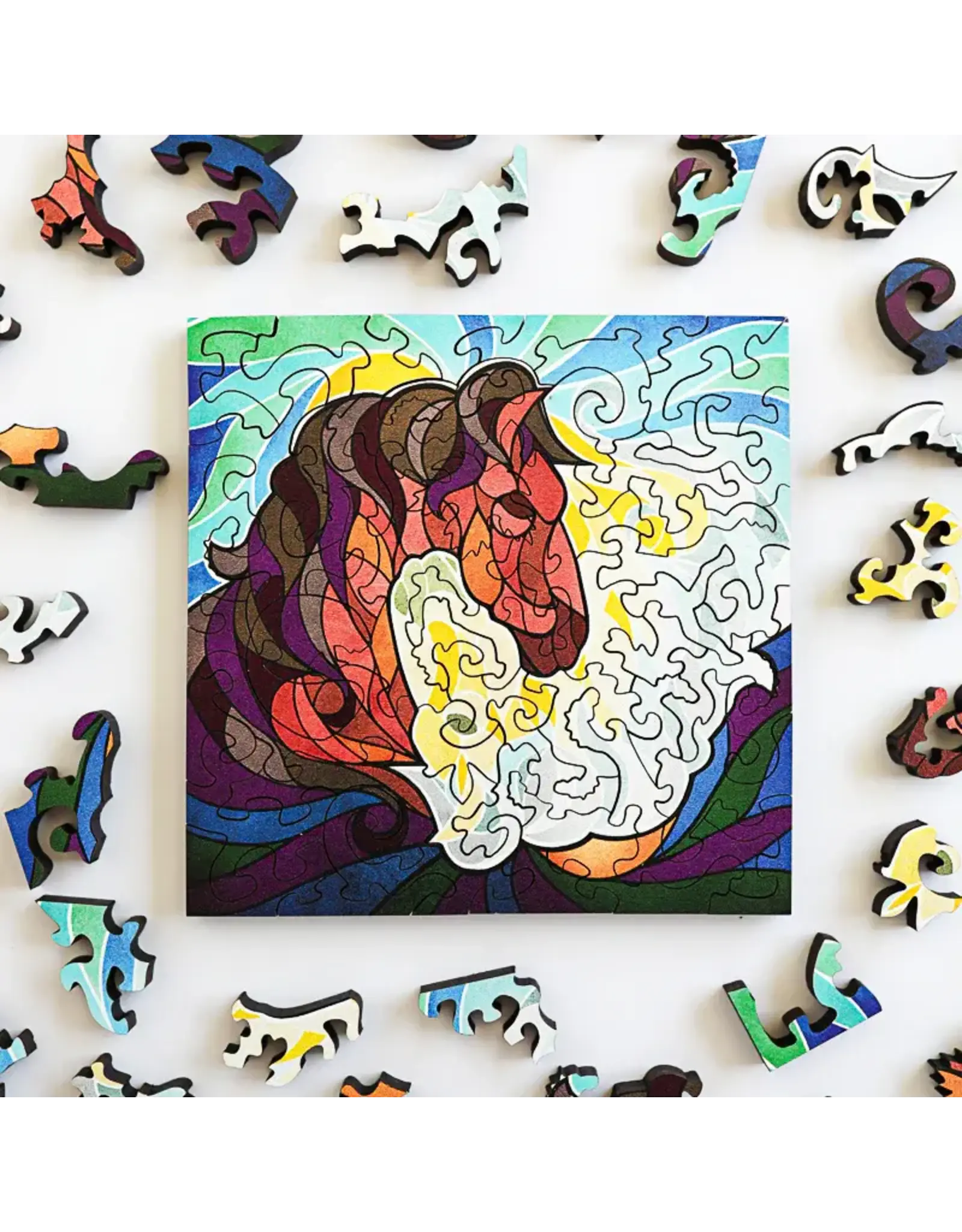 StumpCraft Mane Connections by Jason Panda 69pc Mini Puzzle