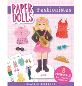 Peter Pauper Press Classic Keepsake Paper Dolls - Fashionistas