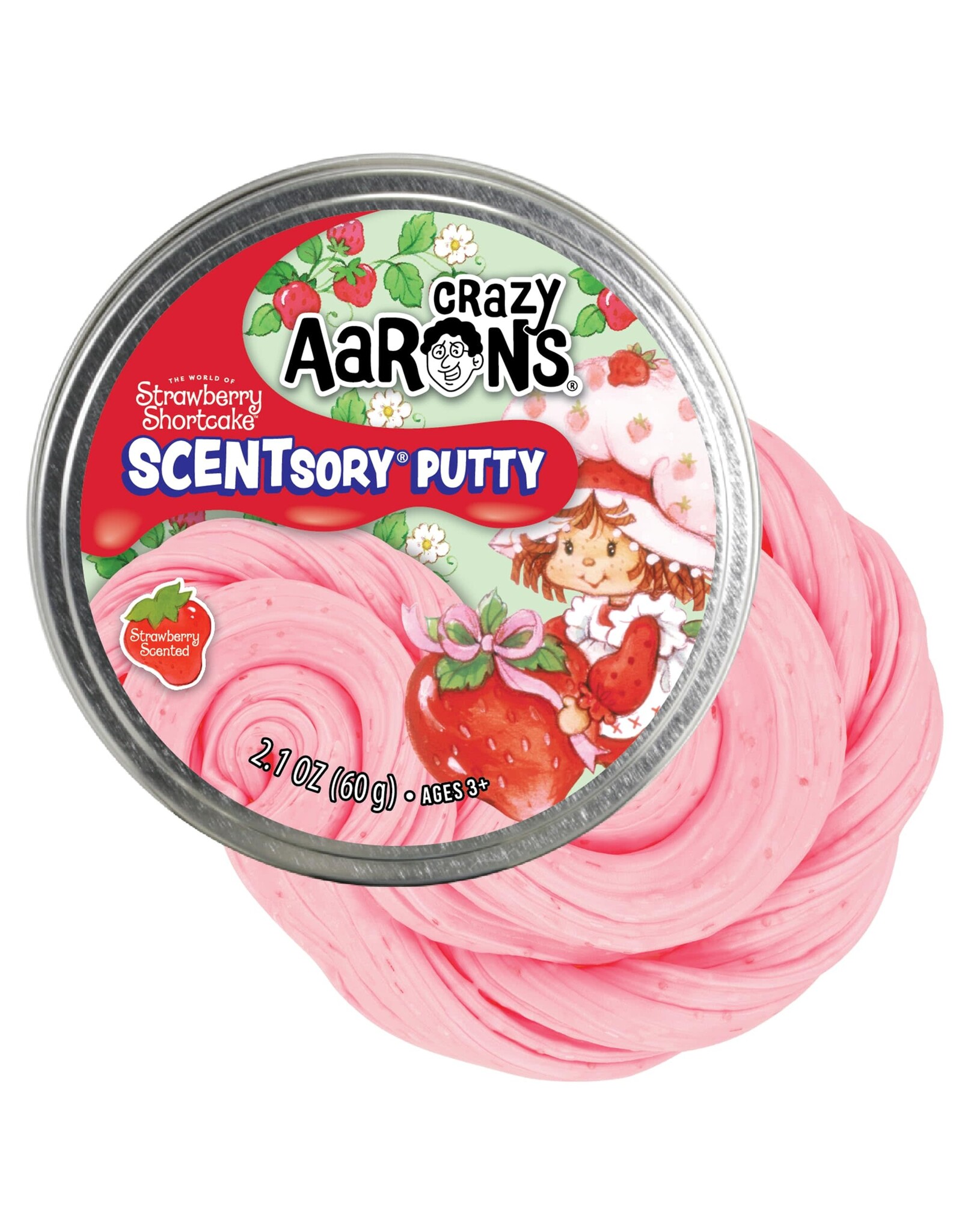 Crazy Aaron's Crazy Aarons 4" Scentsory Putty - Strawberry Shortcake