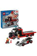 Lego F1 Display Truck with Audi F1 Race Car