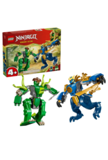 Lego Jay's Dragon Mech Fight