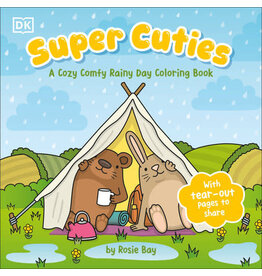 Super Cuties: A Cozy Comfy Rainy Day Coloring Book