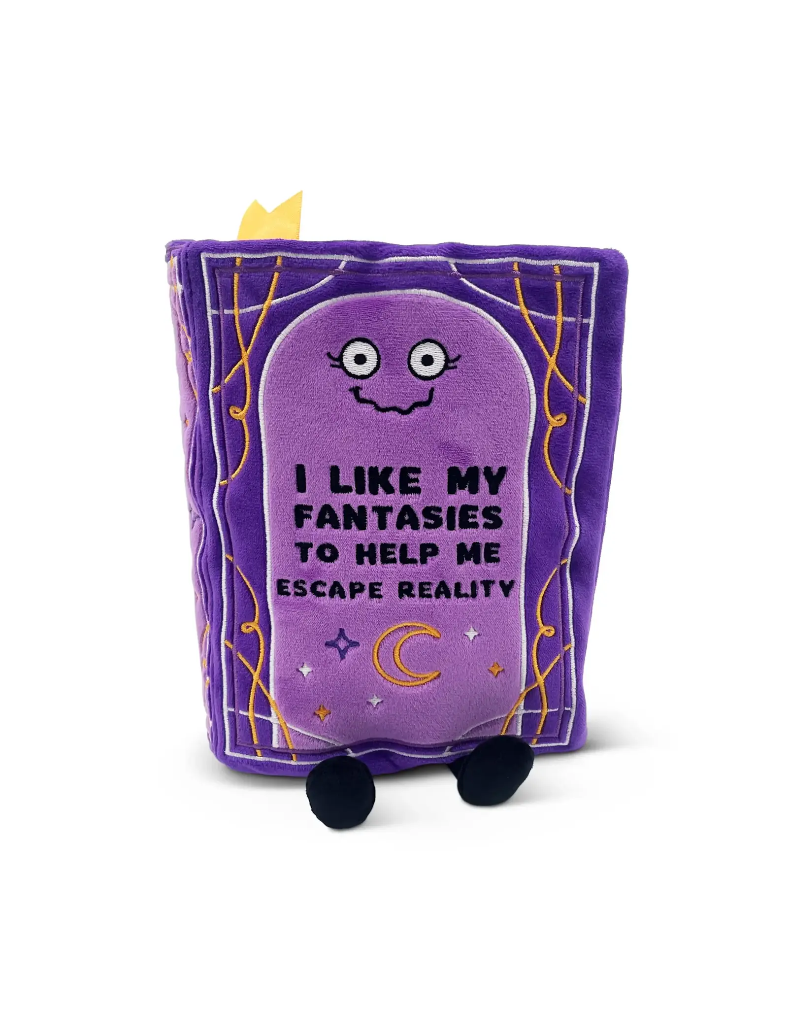 Punchkins Punchkins "I Like My Fantasies to Help Me Escape Reality" Book Plush