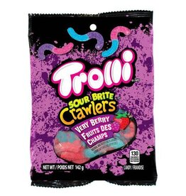 Trolli Sour Brite Crawlers Very Berry 5oz