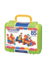 Bristle Blocks - Safari Adventure Case 85 Pieces