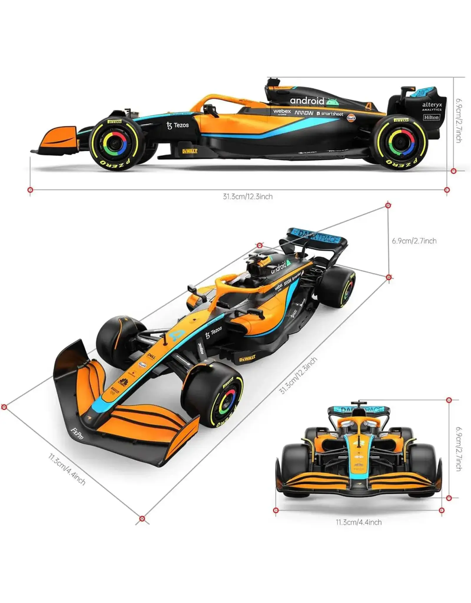 MCLAREN F1 MCL36 RC Car
