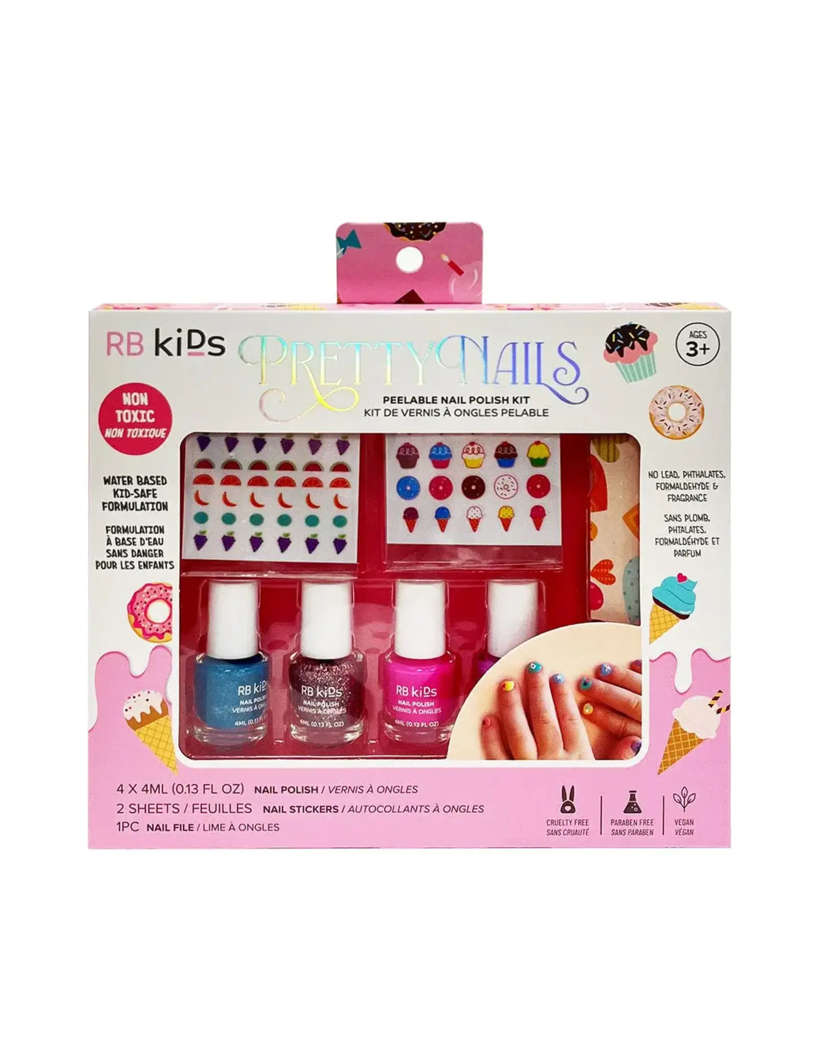 RB Kidz Peel-Off Nail Polish Kit