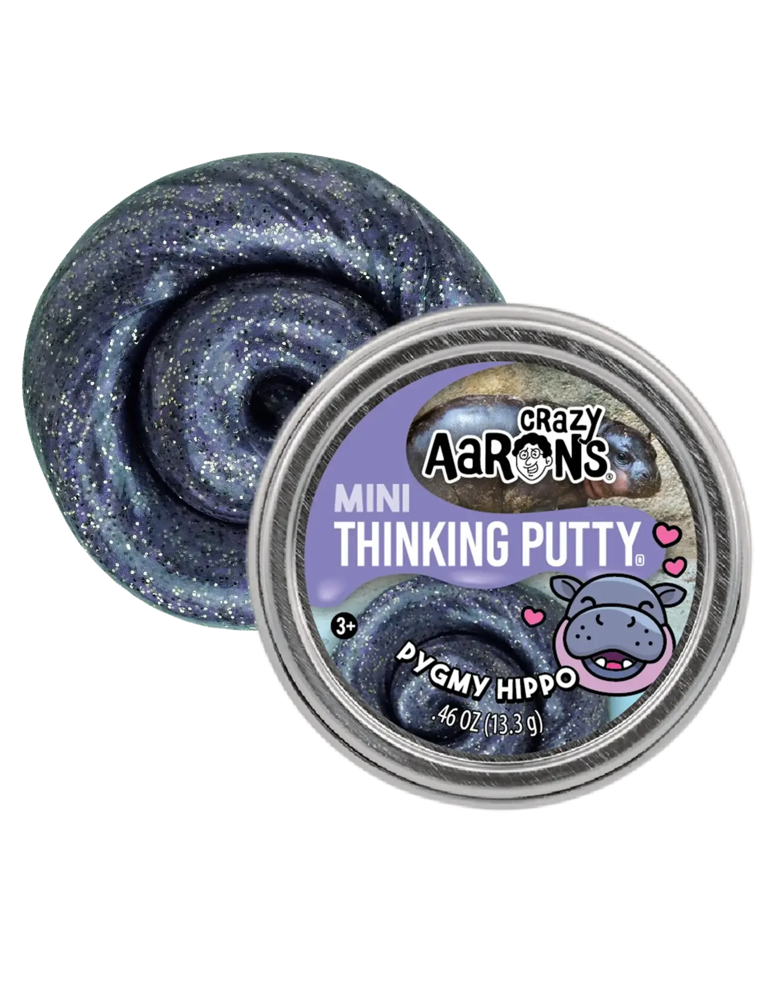 Crazy Aaron's Crazy Aaron's Small Tin - Pygmy Hippo