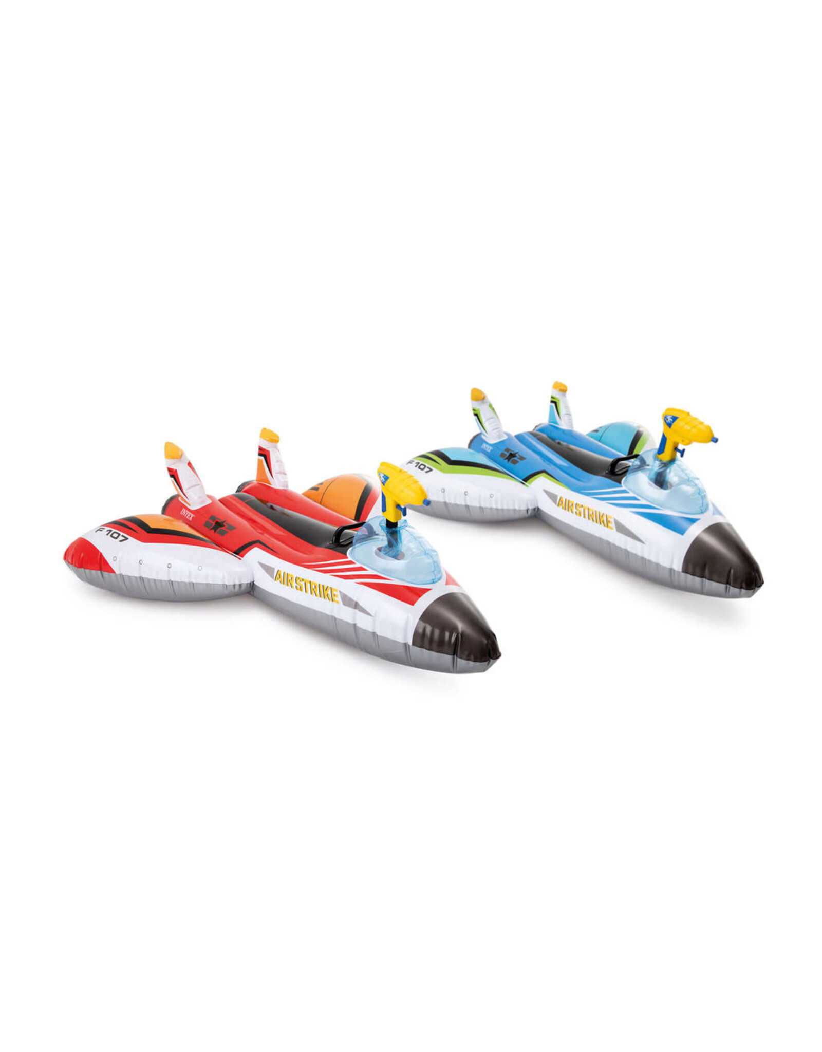 Jet Fighter Pool Float with Watergun
