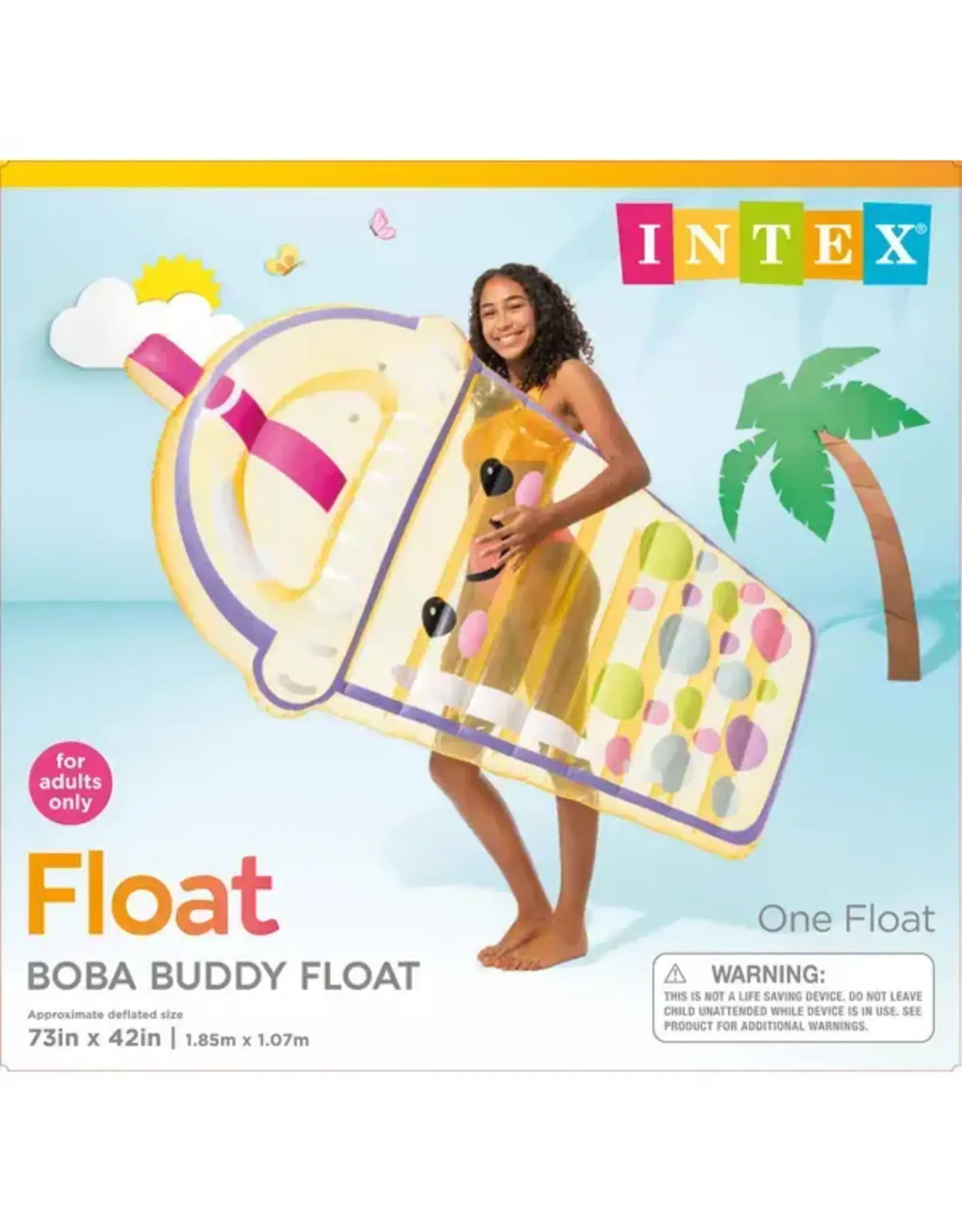 Boba Buddy Pool Float (68x39x8")