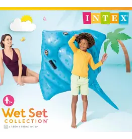 Intex Sting Ray Ride-On Pool Float (74x57")