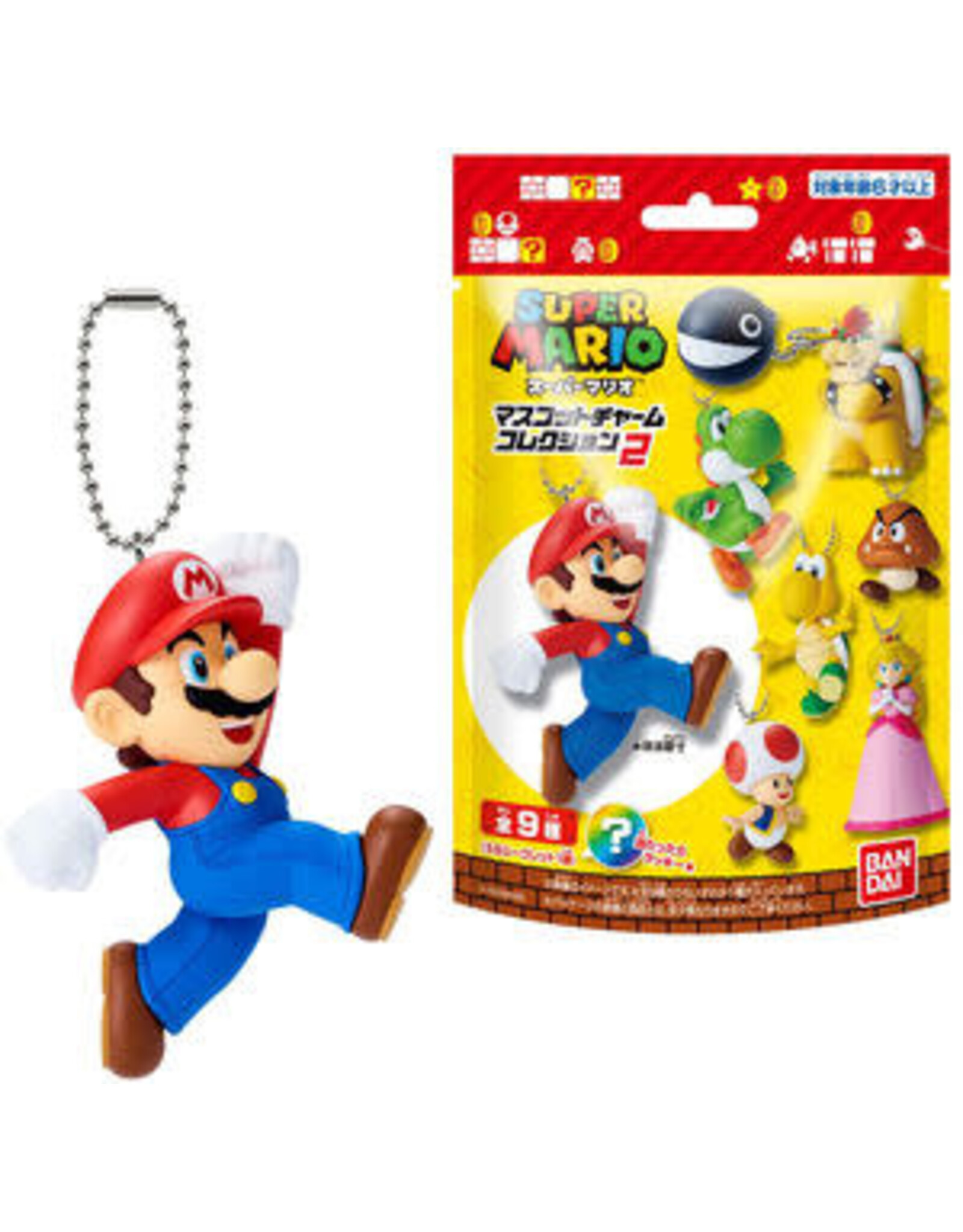 Super Mario Bros Mascot Charm Collection 2