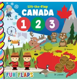 Taffy Tales Lift-the-Flap Canada 123