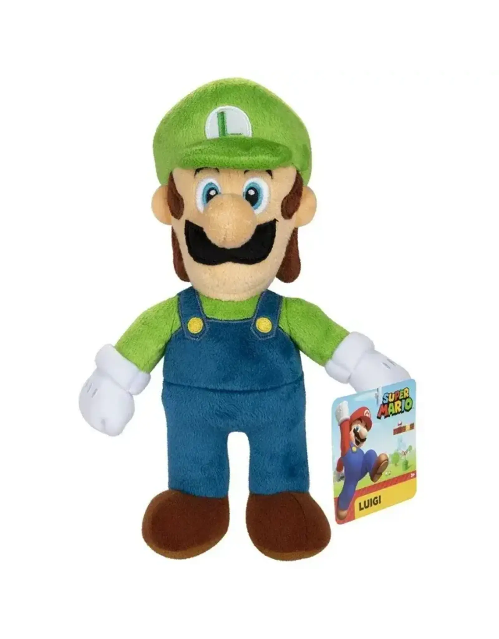 Super Mario 9" Plush - Luigi