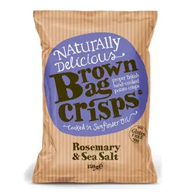 Brown Bag Rosemary and Sea Salt 150g (British) CLEARANCE