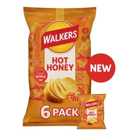 Walkers Walkers MultiPack 6pk - Hot Honey