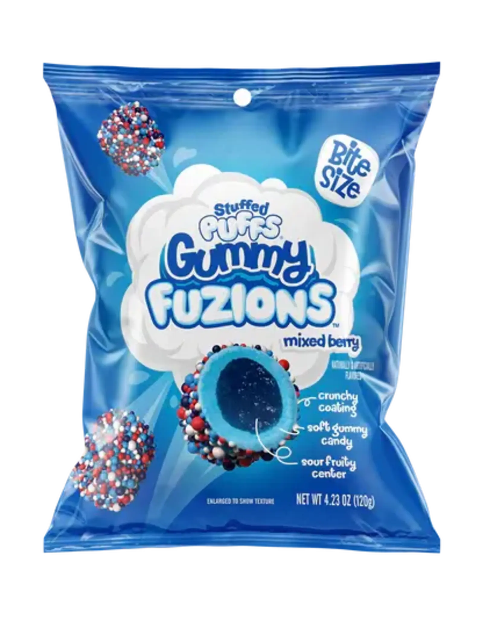 Stuffed Puffs Fuzions Mixed Berry