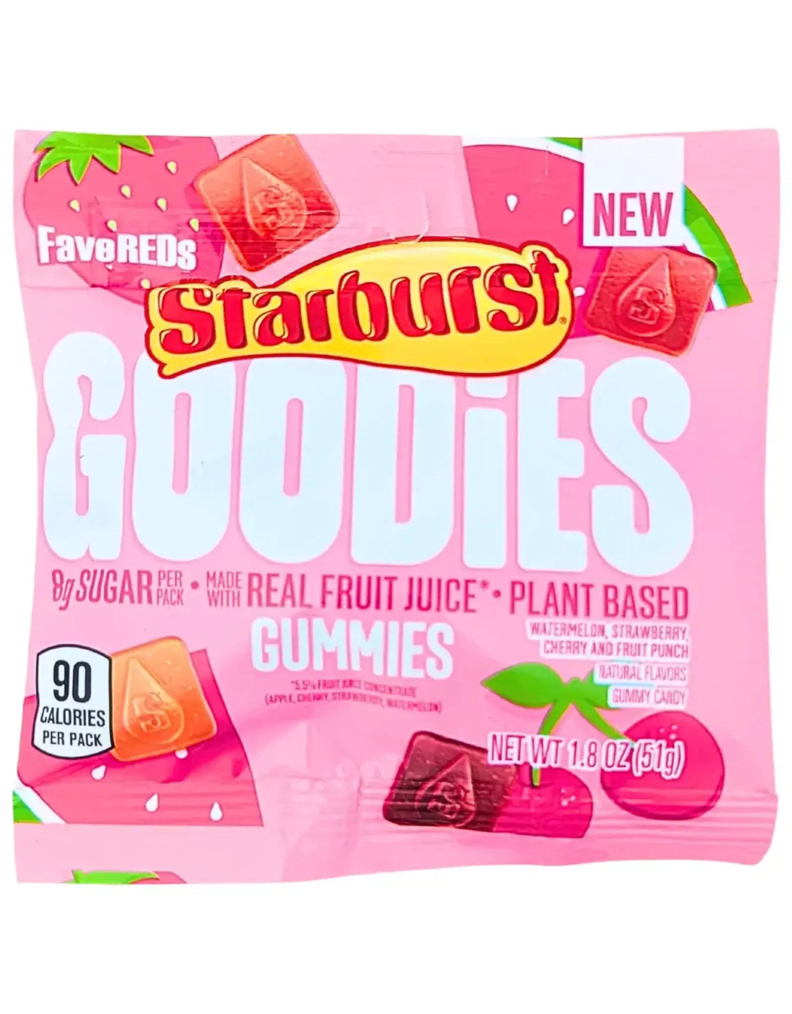 Starburst Goodies Favereds Gummies CLEARANCE