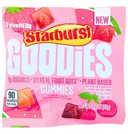 Starburst Goodies Favereds Gummies CLEARANCE