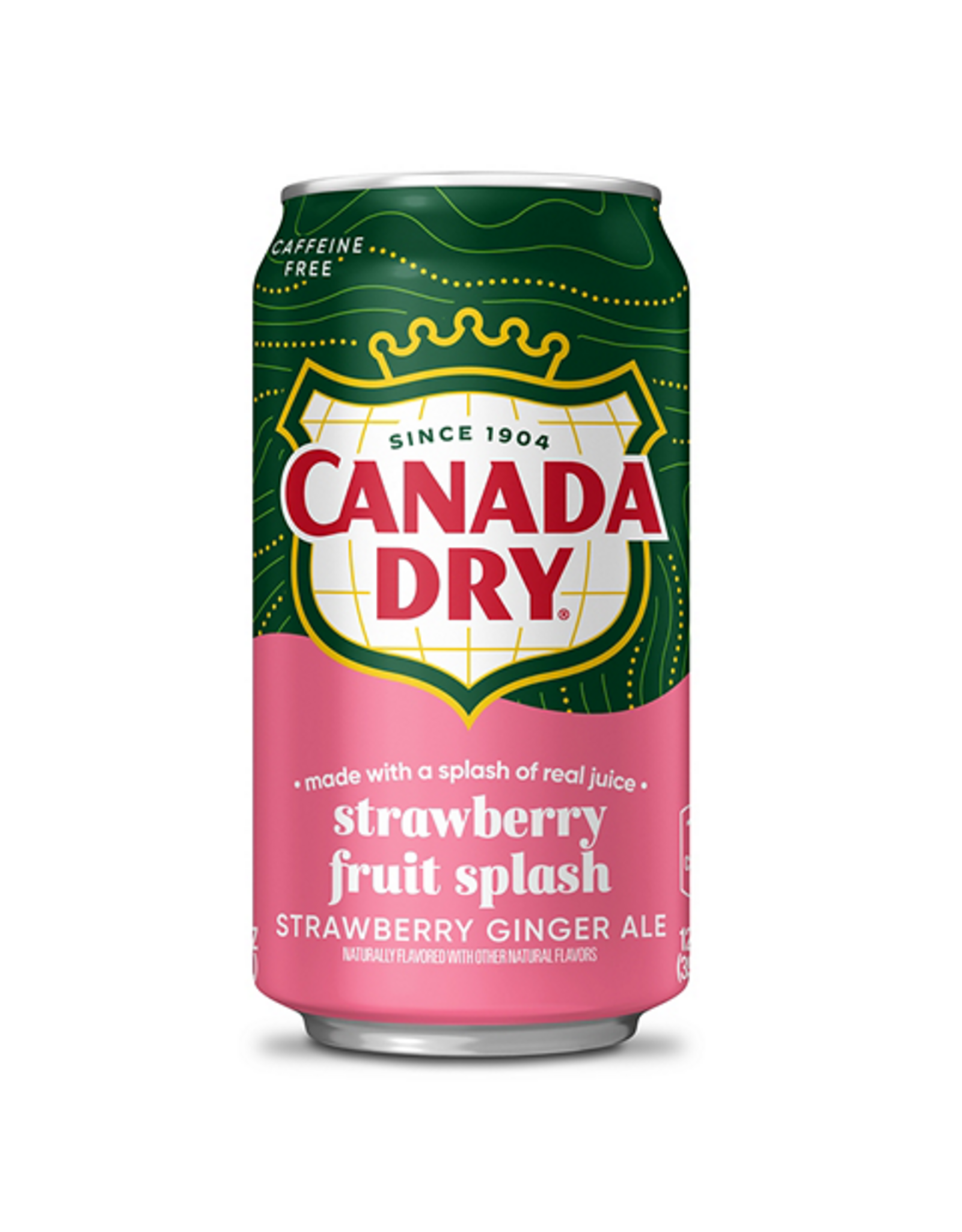 Canada Dry Strawberry Fruit Splash Ginger Ale