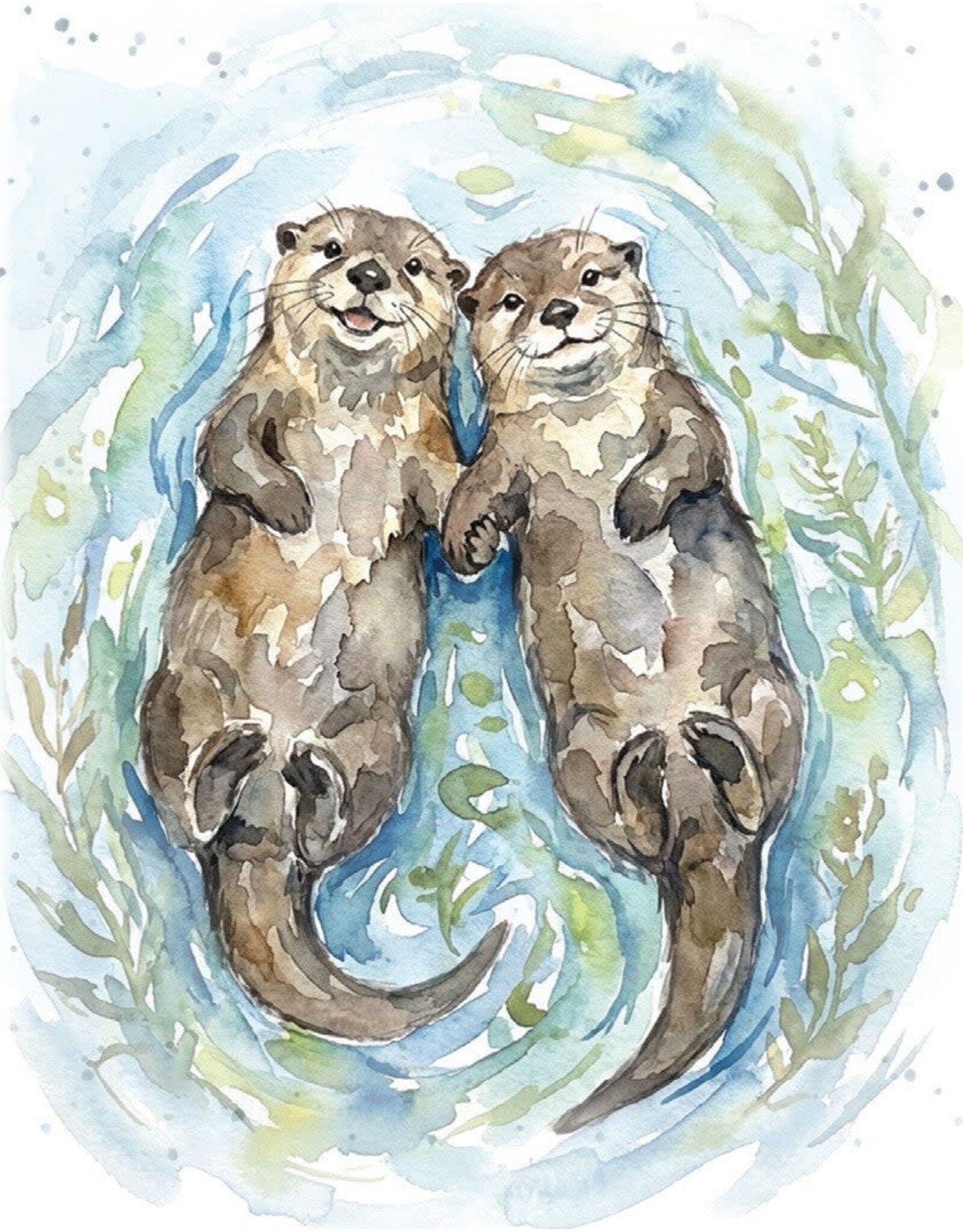 Otter Half Gift Enclosure