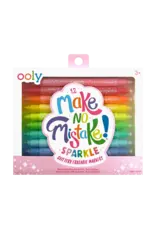 Ooly Make No Mistake! Glitter Markers - Set of 12