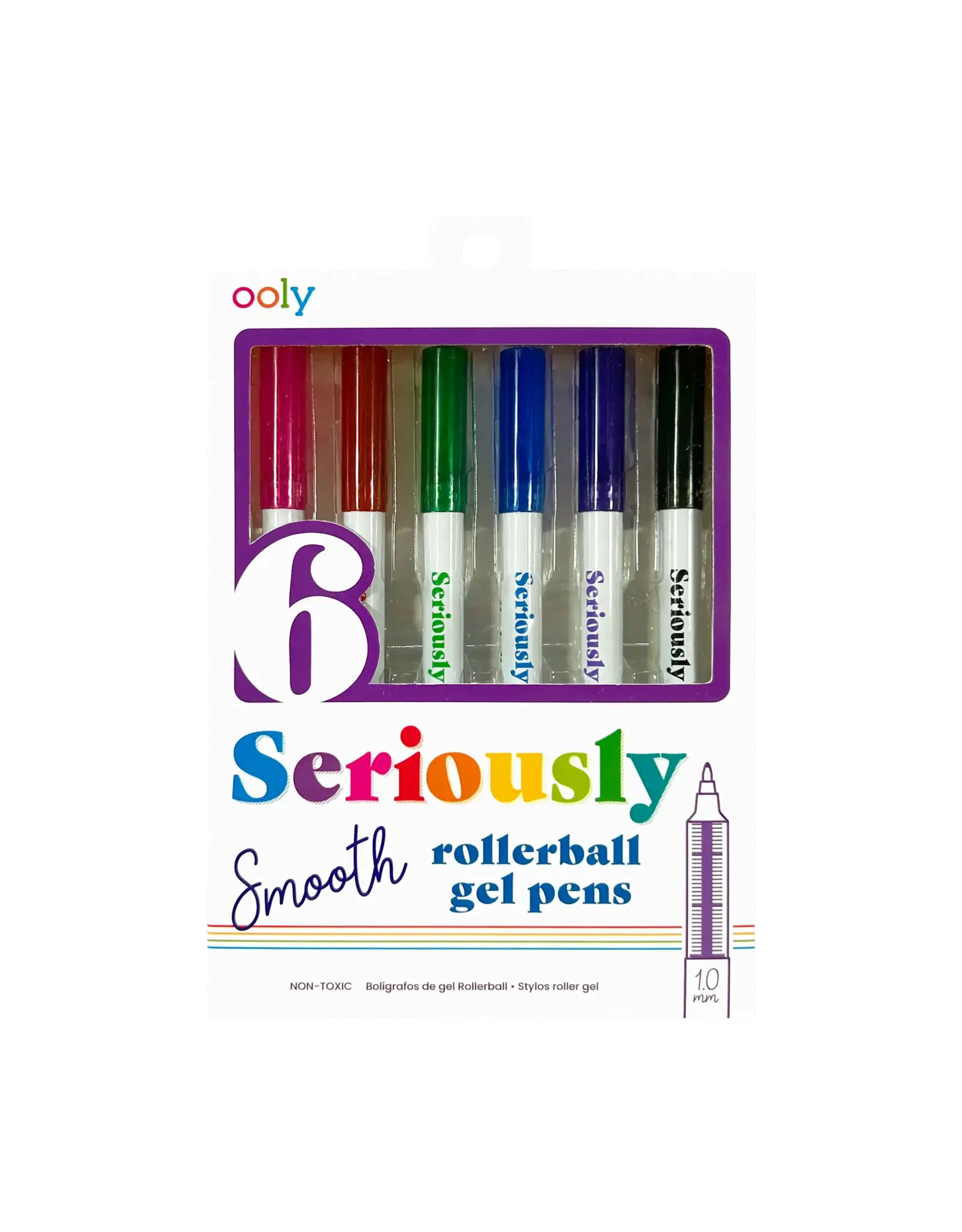 Ooly Seriously Smooth Rollerball Gel Pens