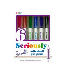 Ooly Seriously Smooth Rollerball Gel Pens