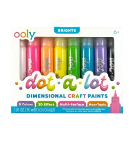 Ooly Dot-A-Lot: Dimensional Craft Paint - Bright