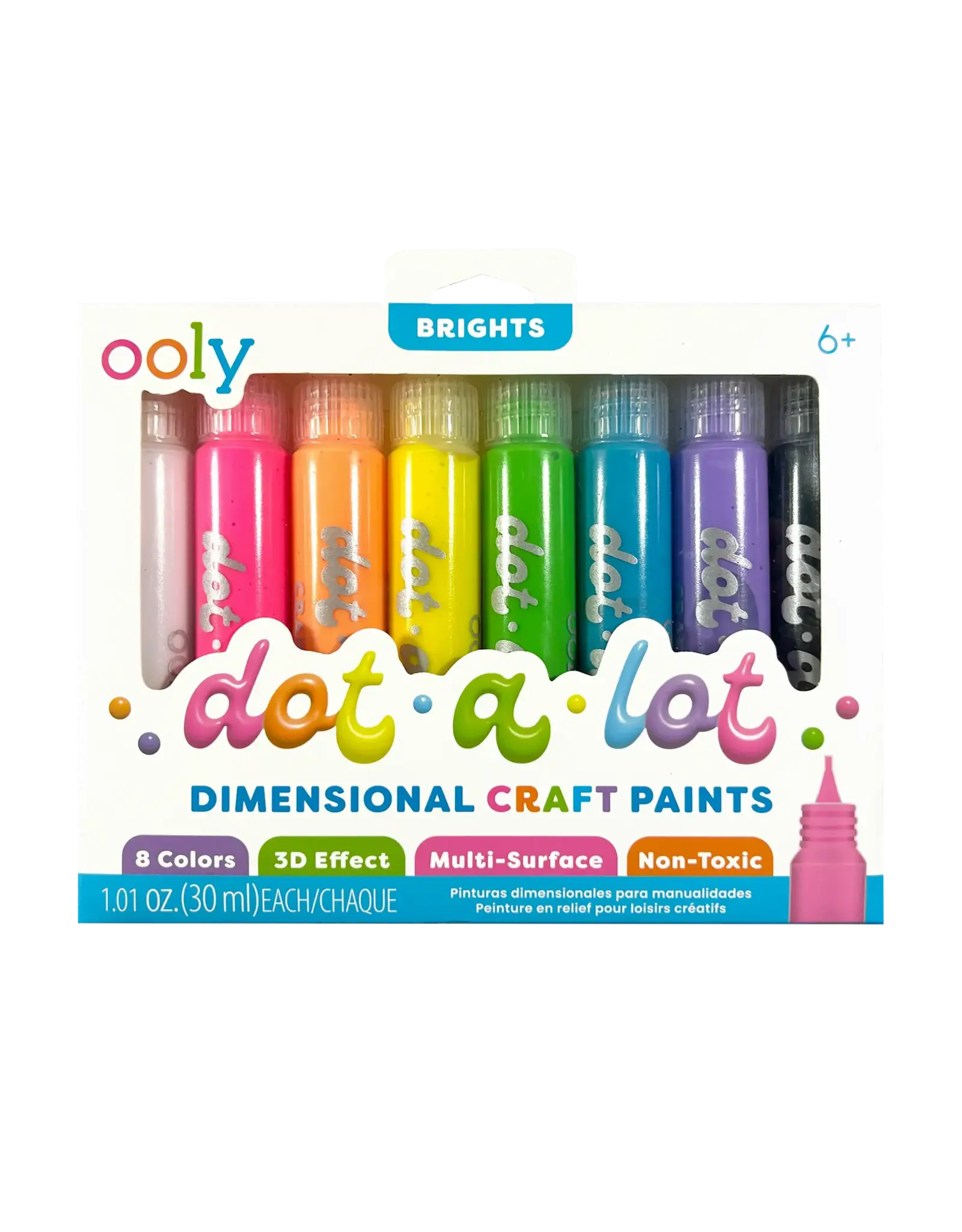 Ooly Dot-A-Lot: Dimensional Craft Paint - Bright