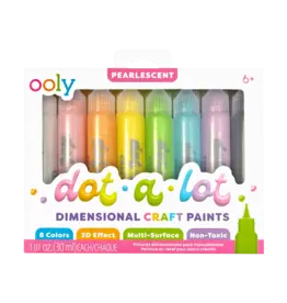 Ooly Dot-A-Lot: Dimensional Craft Paint - Pearlescent