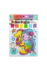 Bright Stripes Paint Pages: Magical Creatures
