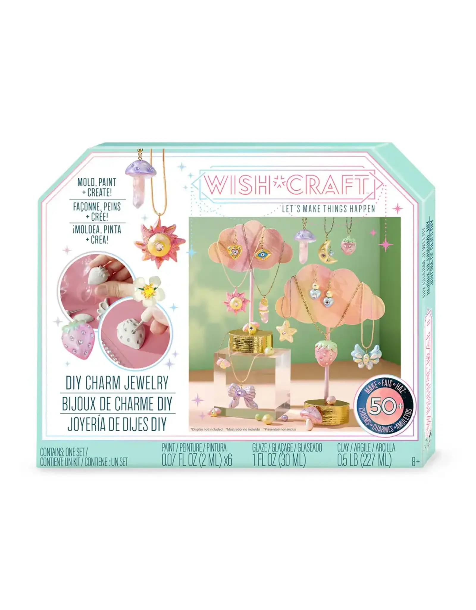 Bright Stripes Wish*Craft DYI Charm Jewelry