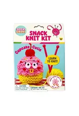 Bright Stripes Snack Knit Kit - Cupcake Cutie