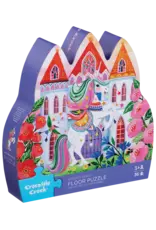 Crocodile Creek Unicorn Castle 36pc Floor Puzzle