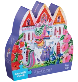 Crocodile Creek Unicorn Castle 36pc Floor Puzzle