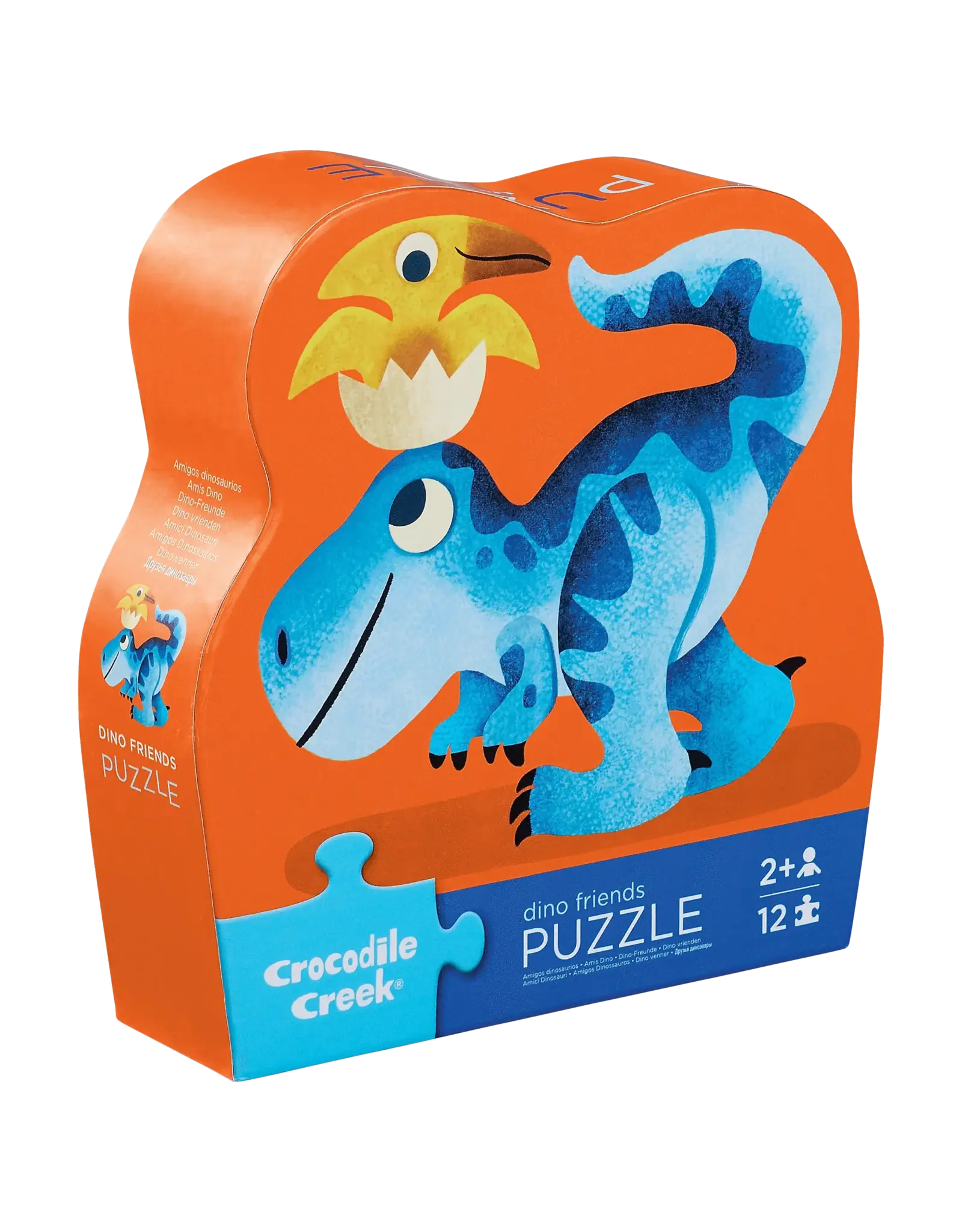 Crocodile Creek Dino Friends 12pc Mini Puzzle