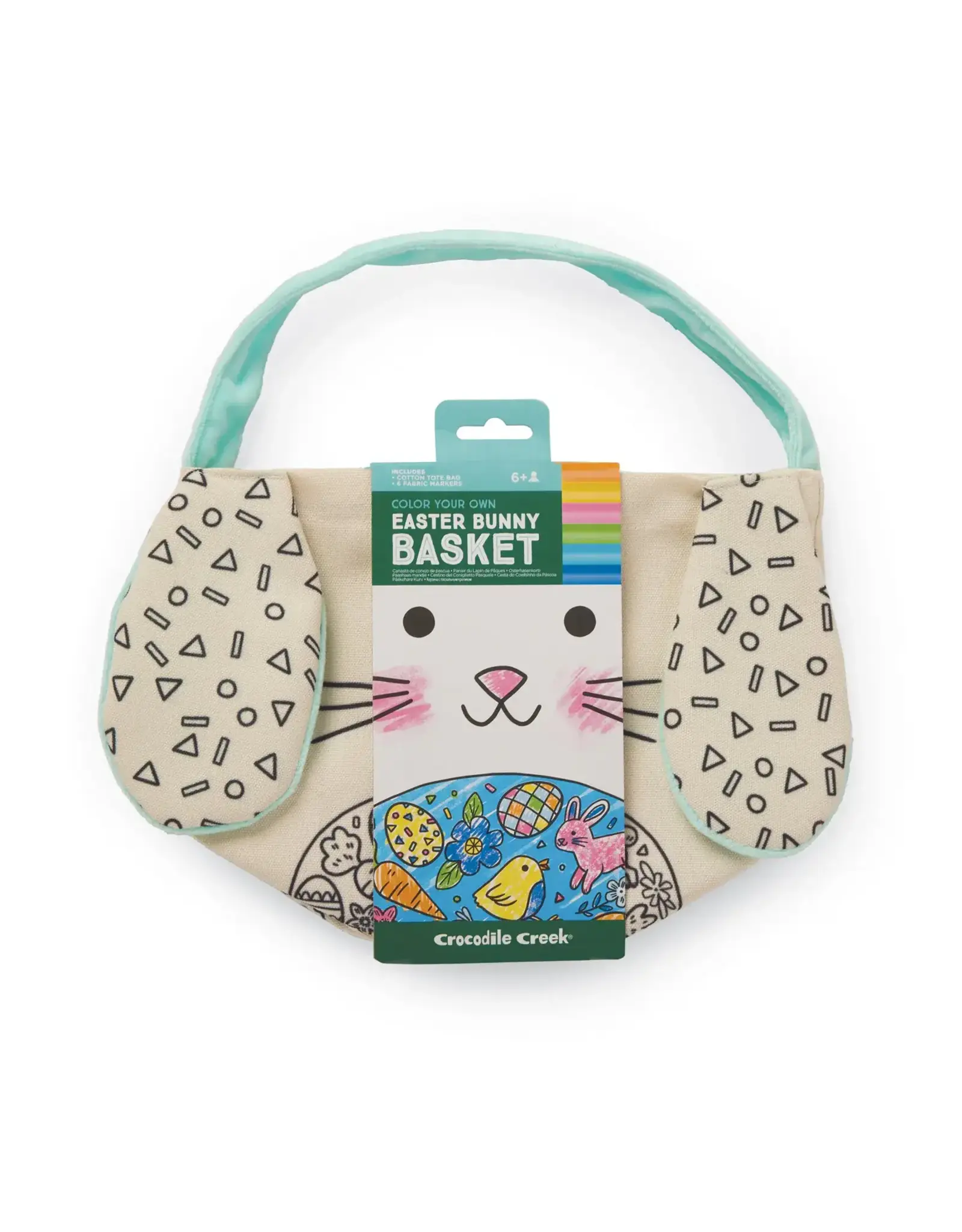 Crocodile Creek Color Your Own Bunny Basket