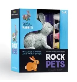 Crocodile Creek Rock Pets - Rabbit